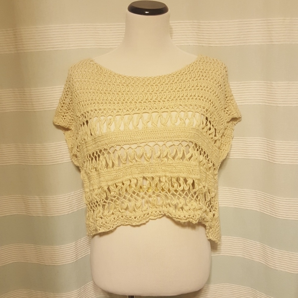 Open weave top